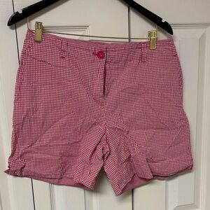 Talbots Pink Checkered Women's Shorts